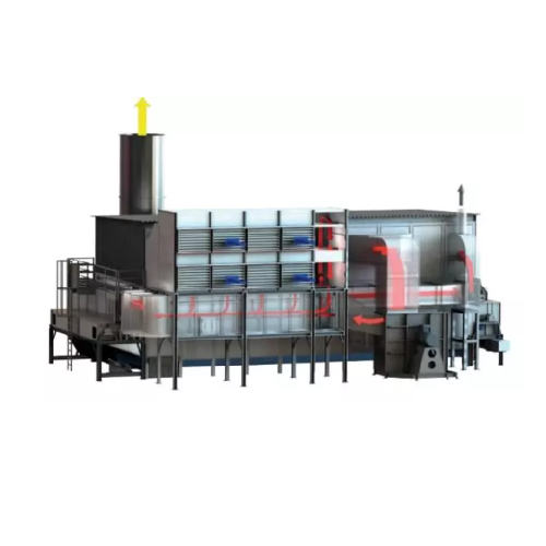 Belt dryer for timber industry
