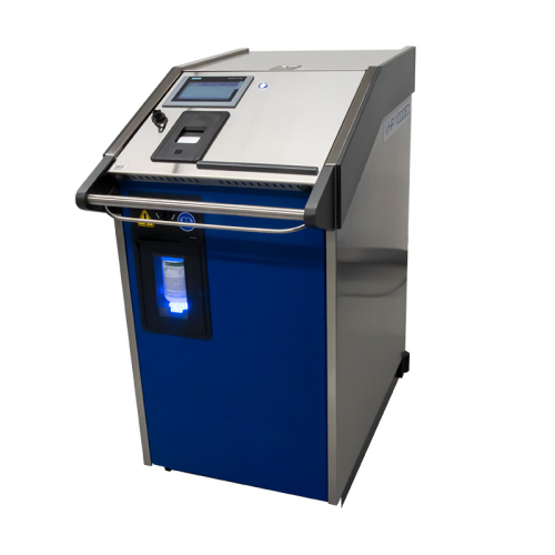 Hydrogen peroxide vapor biodecontamination unit for cleanrooms