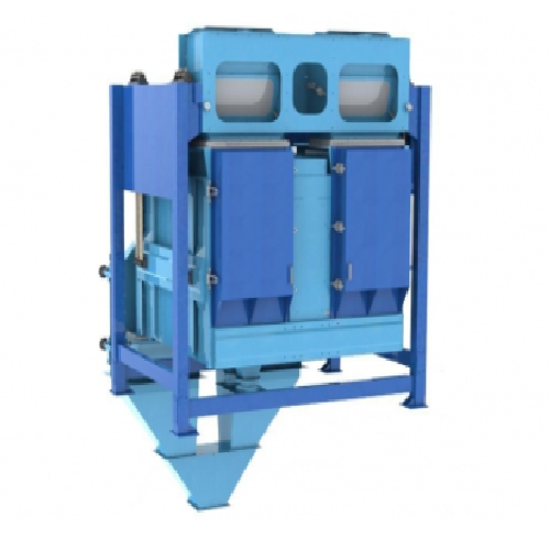 Agricultural cleaner-separator for grain processing
