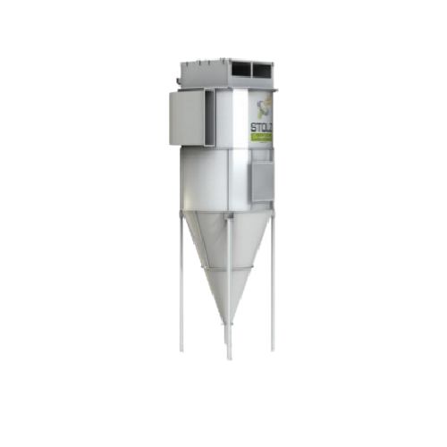 High-capacity sleeve filters for silo dedusting