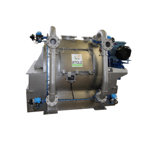 Vacuum coater for petfood and livestock feed