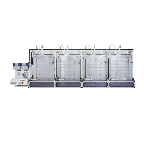 Laboratory-scale microalgae cultivation system