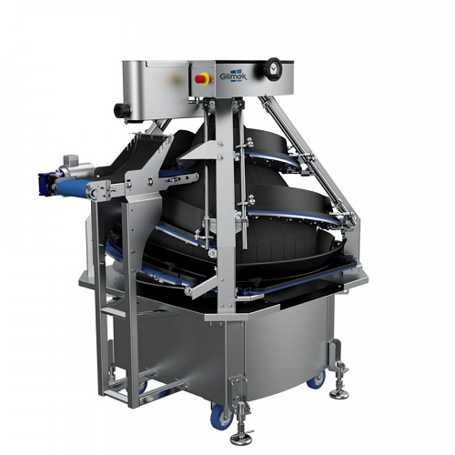 Industrial conical dough rounder