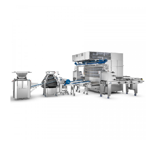 Industrial bread production line