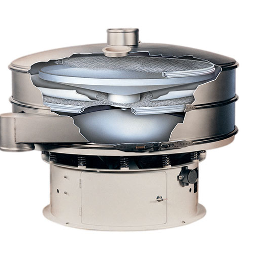 Round vibratory separation for high capacity screening