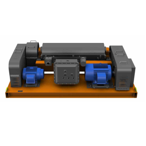 Industrial decanter centrifuge for solids separation