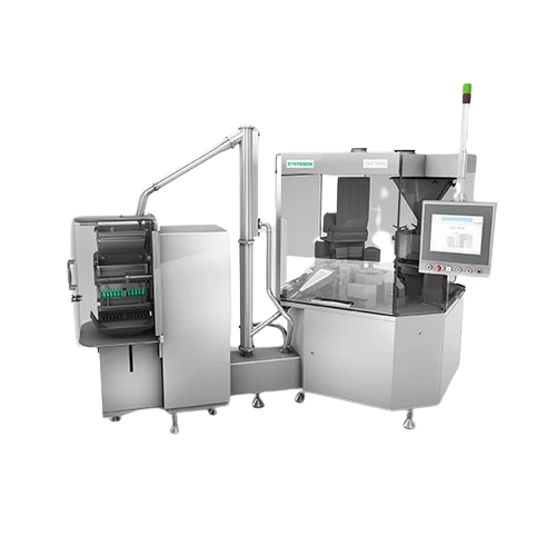 Capsule checkweighing system for pharmaceutical production