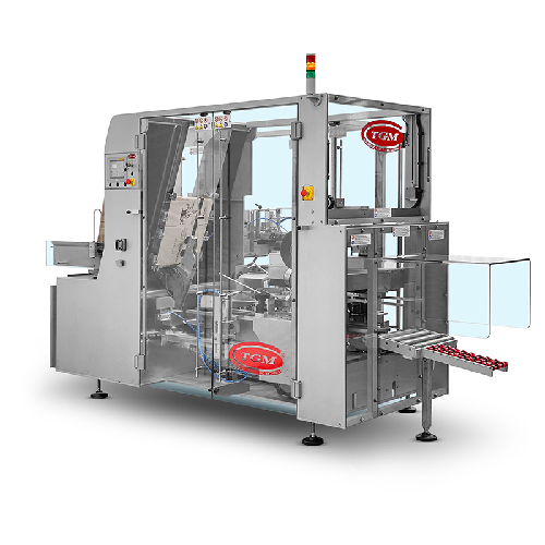 Automatic case packer for cartons and bundles