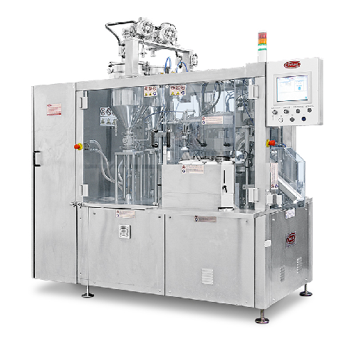 Automatic tube filling for multi-color products