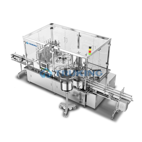 Large volume oral liquid filling system