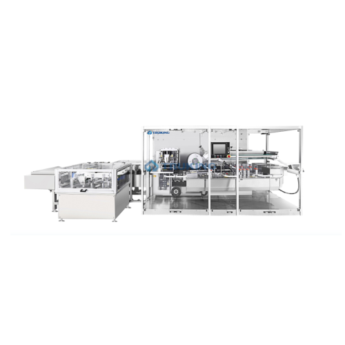 Secondary packaging cartoner for ampoules and vials