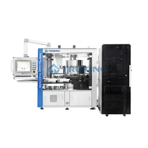 Automatic inspection system for ampoules and vials