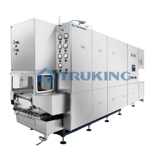 Sterilizing and drying tunnel for pharmaceutical vials
