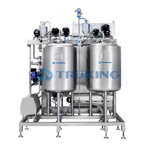 Comprehensive auxiliary system for online cleaning and temperature control