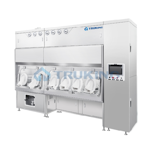 Sterility testing isolator for aseptic environment