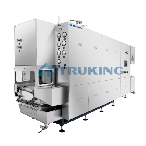 Sterilizing and depyrogenization tunnel for ampoules