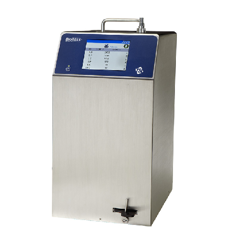 Real-time viable particle counter for pharmaceutical manufacturing