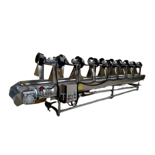 Vegetable and fruit air drying production line