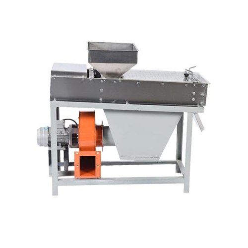 Automatic peanut peeling system