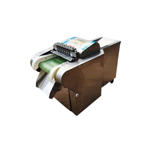 Automatic chicken meat cutting machine