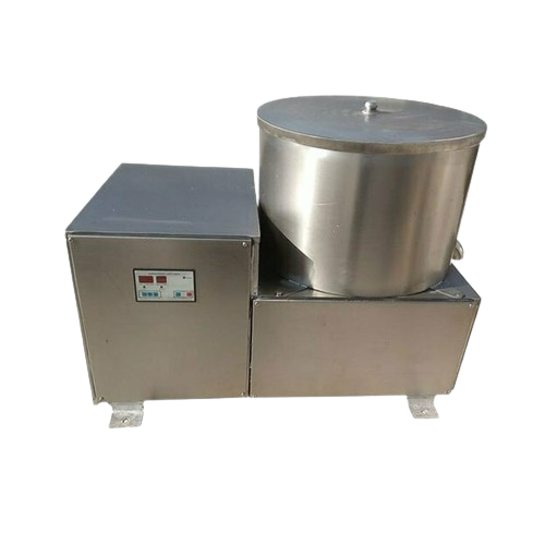 Small deoiling machine for potato chips production