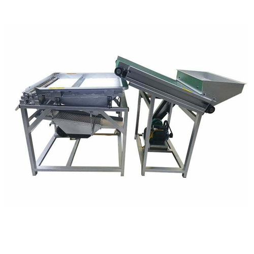 Industrial frozen peas processing plant