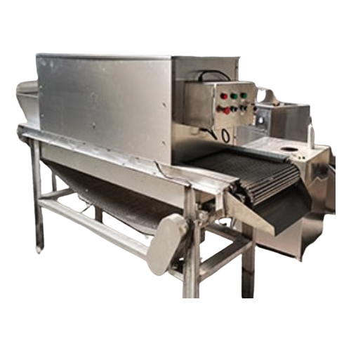 Garlic processing equipment for industrial applications