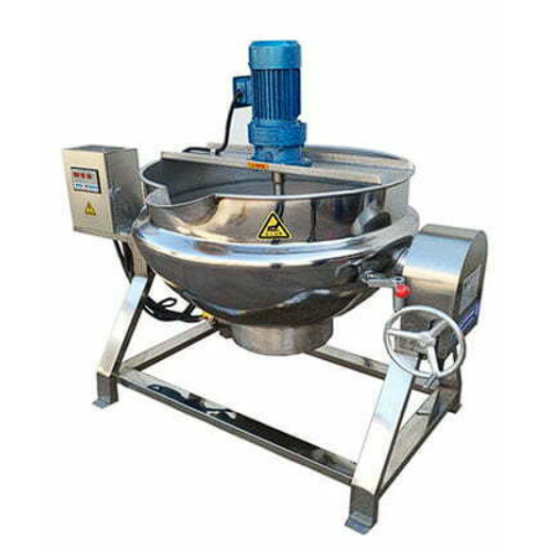 Jacketed kettle for porridge and sauce cooking
