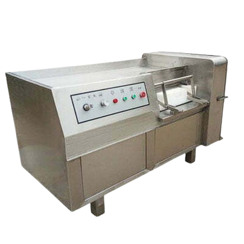 Commercial meat dicer for fresh and frozen meat