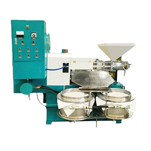 Screw oil press for edible oil extraction