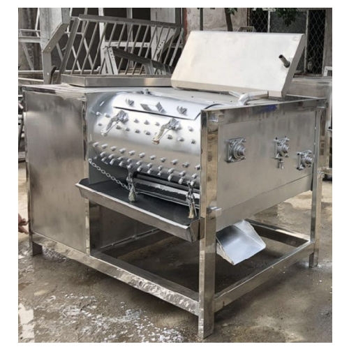 Sheep and goat head hair removing system