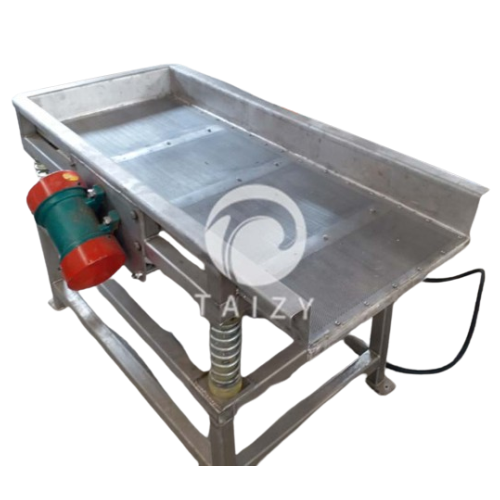 Vibration sieving machine for removing droplets or oil