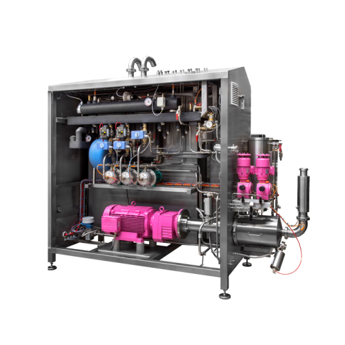 Continuous aeration system for bakery products