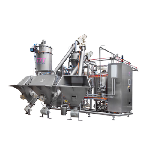 Automated ingredient weigher for dairy production