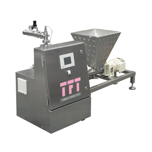 Continuous aerator for dairy products