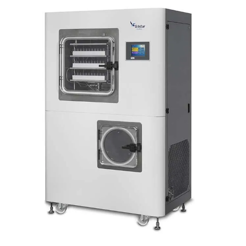 Research and scale-up freeze dryer for biological and pharmaceutical applications