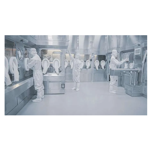 Vial filling line and freeze dryer system