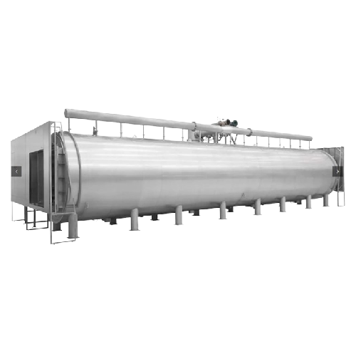 Superheated water shower sterilizers for parenteral solutions
