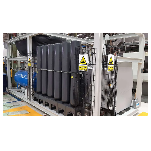 Helium recovery system for industrial applications