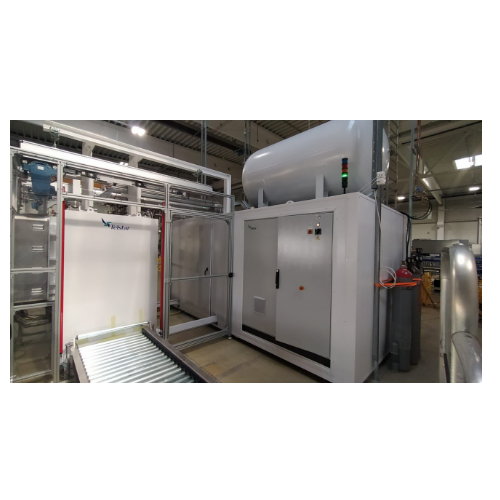 Leak detection and gas filling for electric switchgears