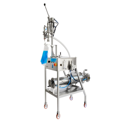 Manual filling and capping for spouted pouches