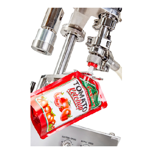 Manual filler and capper for spouted pouches