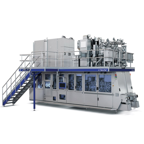 Dual-line filler for tetra top packages