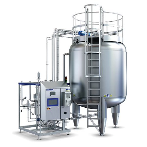 Aseptic tank for blending and buffering