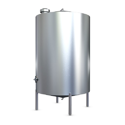 Ingredient reception tank for liquid storage and processing