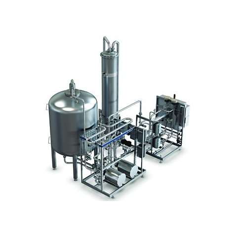 In-line blender for carbonated drinks