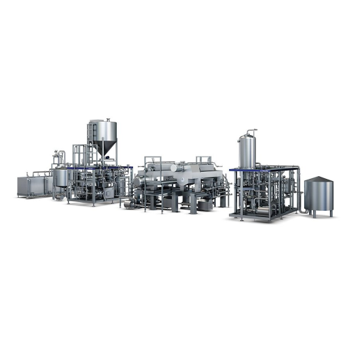 Continuous soya protein extraction system