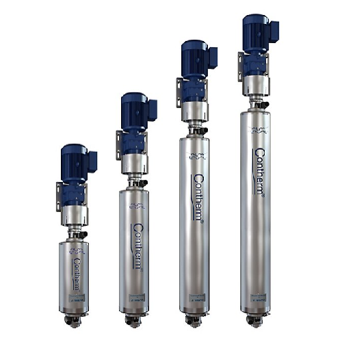 Contherm scraped-surface heat exchanger for viscous food products