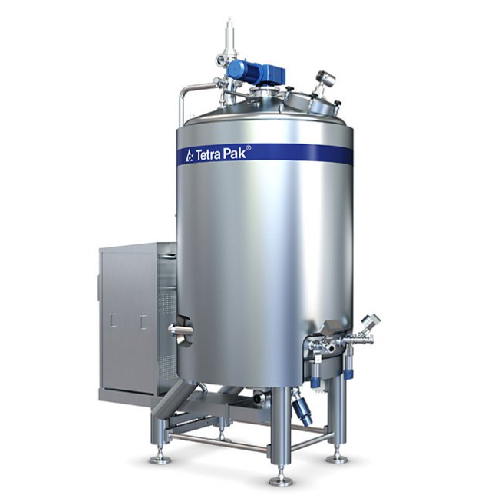 Industrial protein mixer for liquid food applications