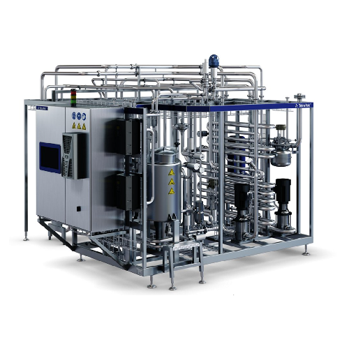 Dairy pasteurization system for milk, yoghurt, and cream